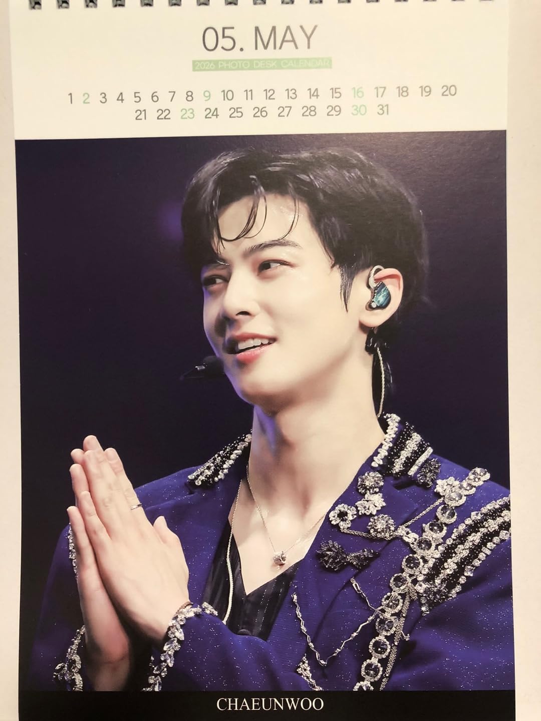 Amazon.co.jp: チャウヌ グッズ 2026年-2027年 2年分 卓上カレンダー