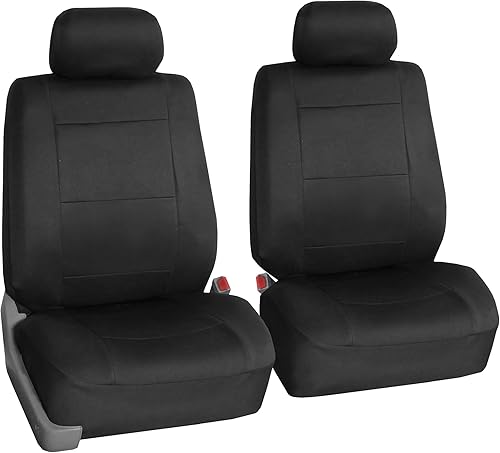 Miniatura 28 de FH Group - Juego completo de fundas de neopreno para asiento trasero dividido y delantero de respaldo bajo de auto/sedán/SUV, de neopreno, ajuste