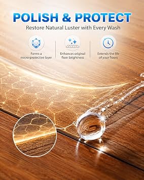 Multiple Effect the Floor Cleaner Sheets Concentrated Deep Cleaning Tablets for Mopping Dissolvable Pre-Measured Slices Tile Hardwood Multi-surface Polish Stain Removal Brightening Fragrance