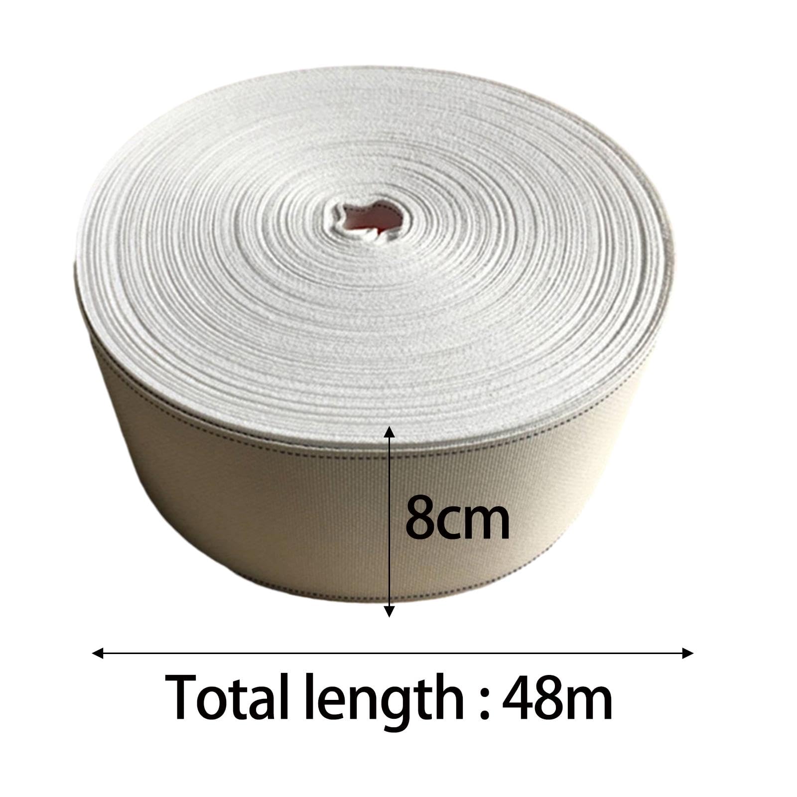 1 Rouleau Ruban Fronceur Rideau Tête Rideau Bande Plis Pince Rideau Adaptable pour Améliorer La Finition Fenêtre Maison DIY Convient à La Réal, Largeur 8cm