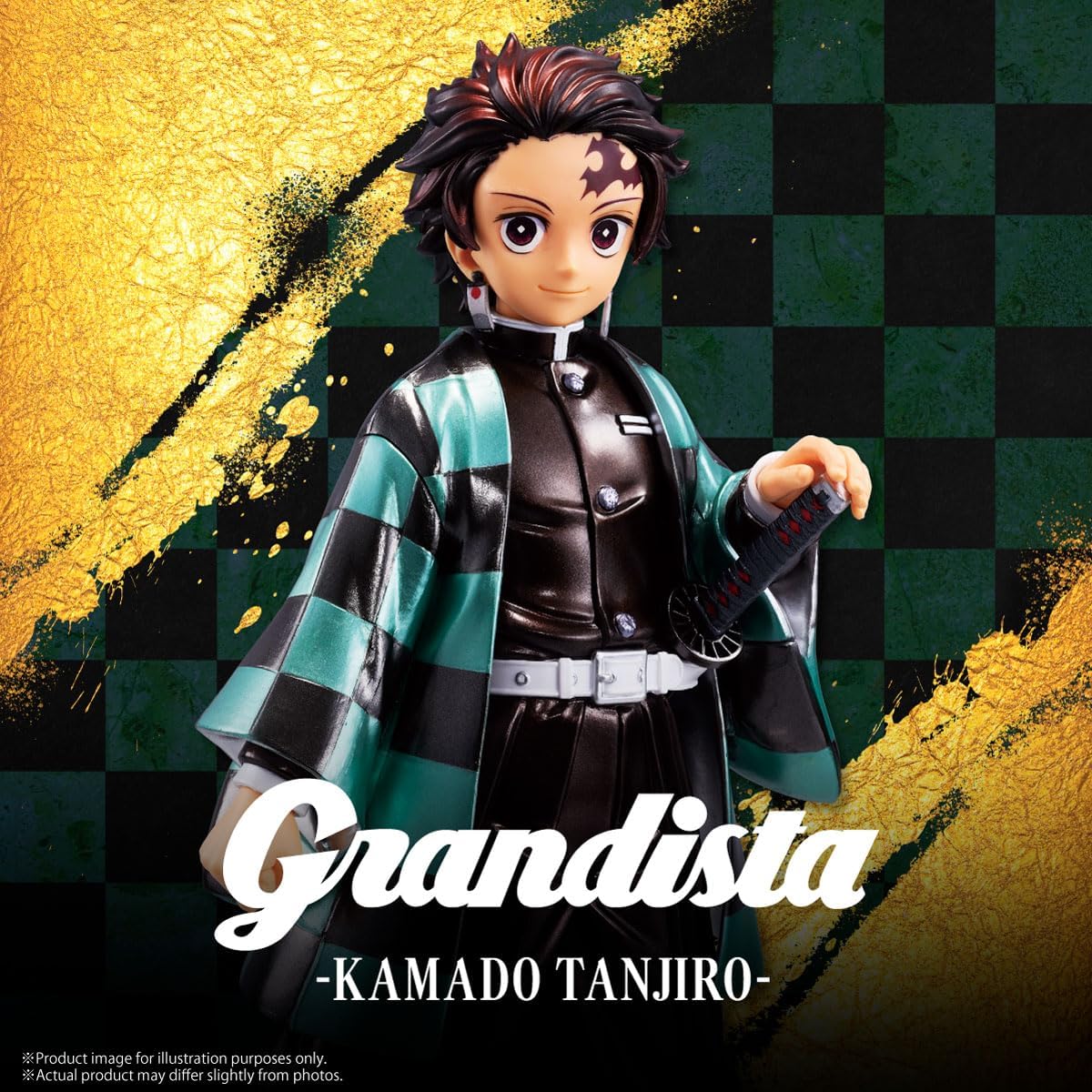 Banpresto - Demon Slayer: Kimetsu no Yaiba - Tanjiro Kamado (Special Color ver.) Grandista Figure