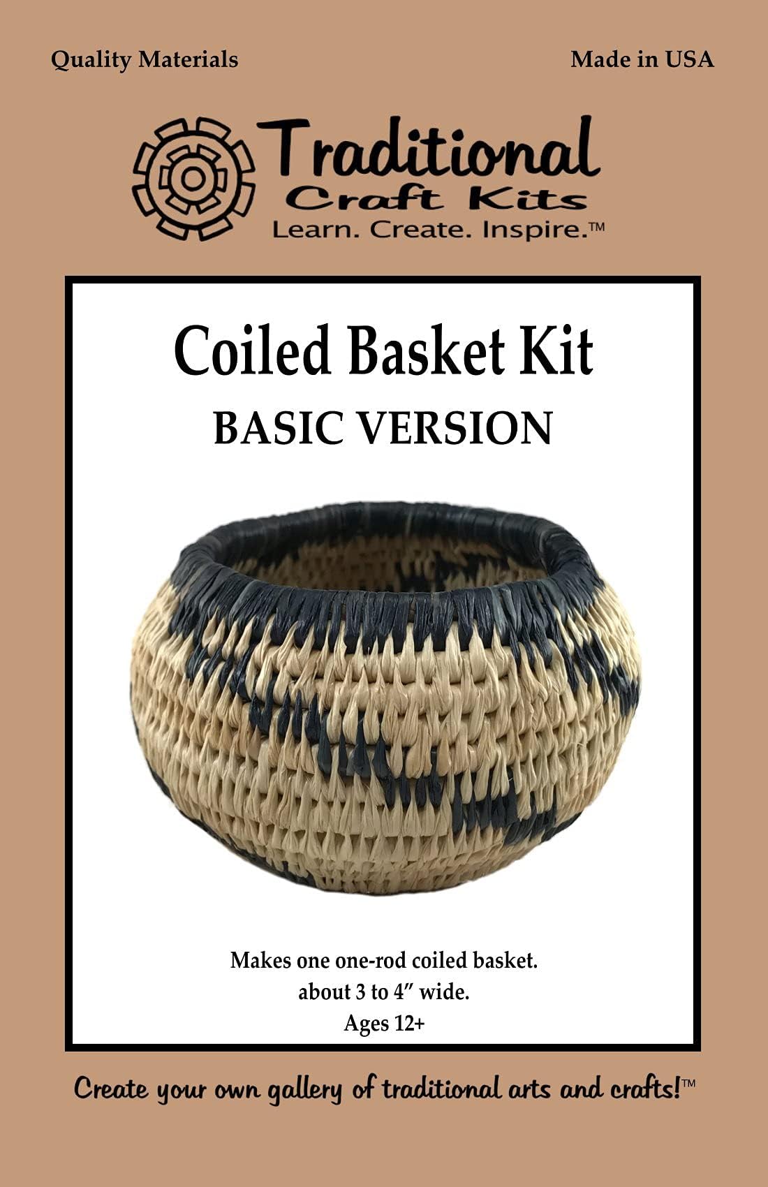 Coiled Basket Kit (Basic Version)