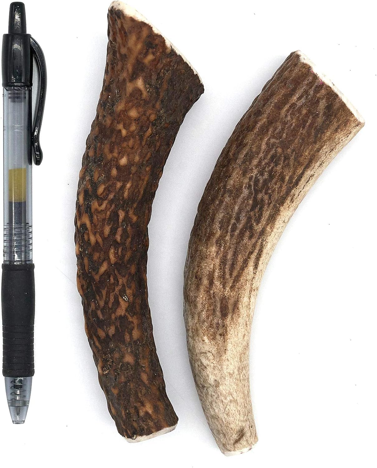 Perfect Pet Chews - Elk Antler Dog Chew - Grade A, All Natural, Organic, and Long Lasting Treats - Made from Naturally Shed Antlers in The USA (D. Medium - Dog Weight 20-40 Lbs, 2 - Pack)