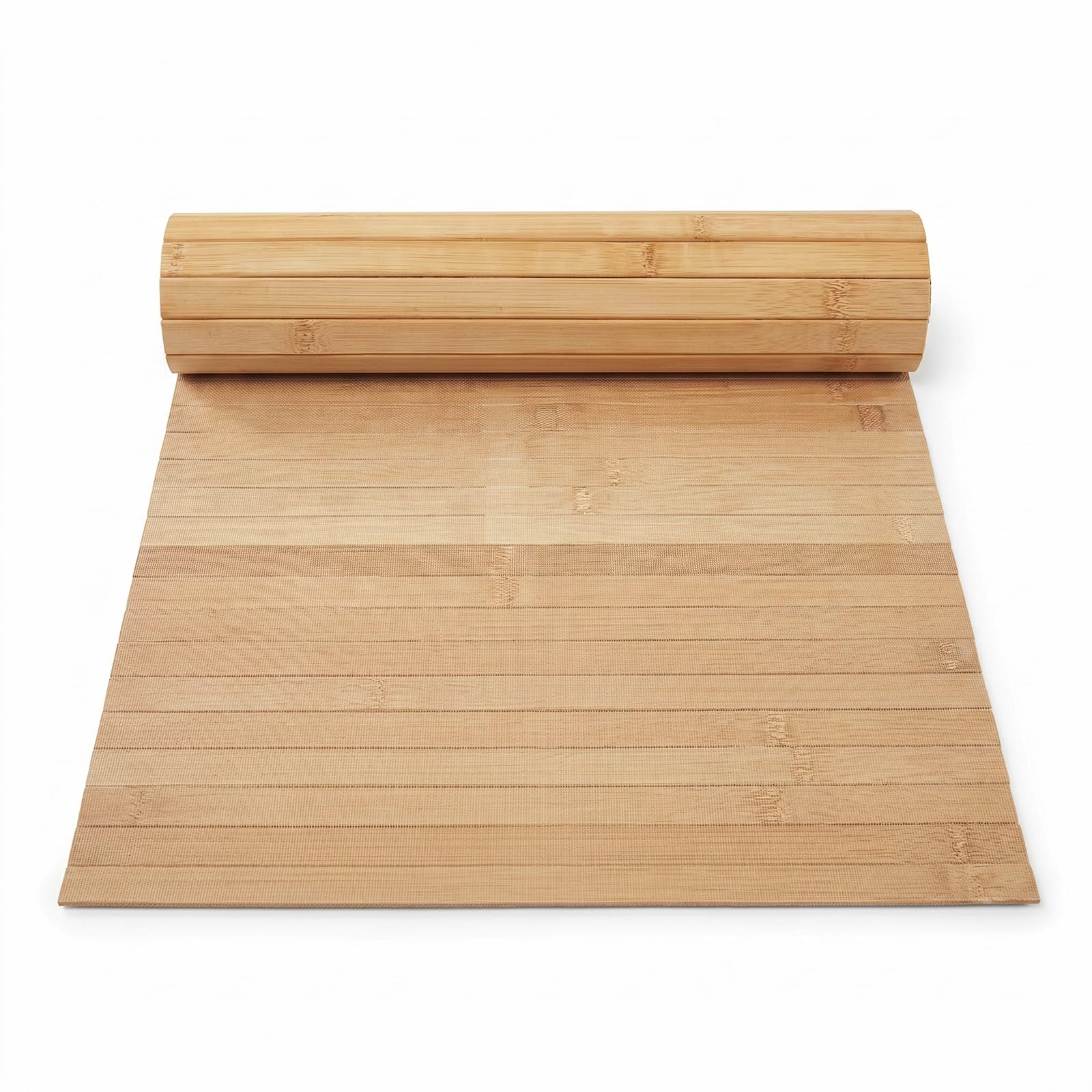 Panneau mural en bambou naturel 40x244 cm pour l'habillage de meuble et cloison