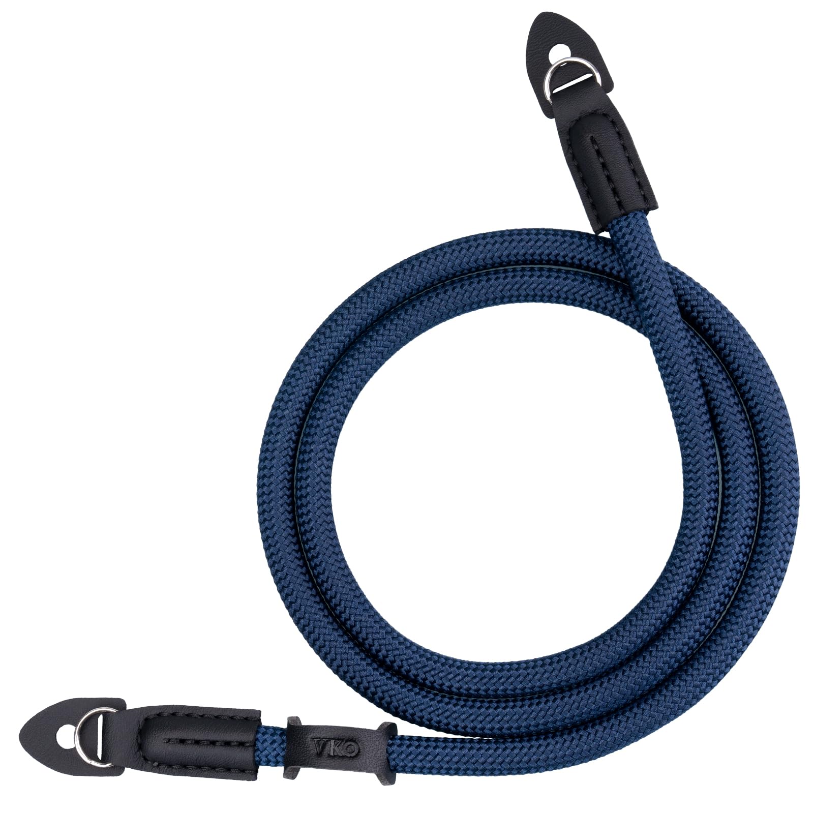 VKO Vintage Camera Neck Strap,Nylon Rope Camera Shoulder Straps for Photographers Film DSLR Navy Blue