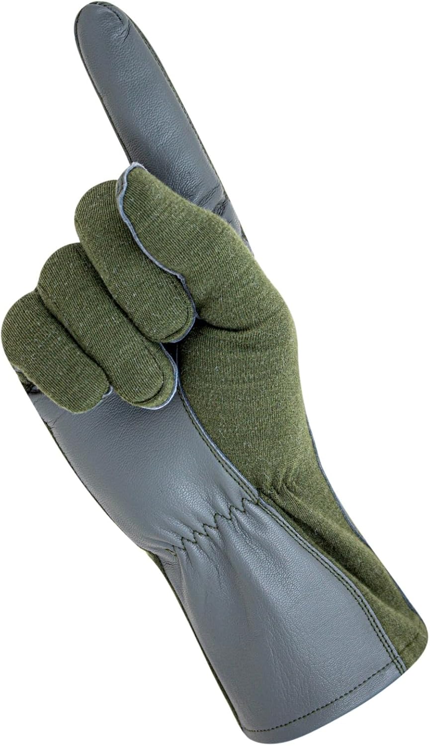 OUTDOOR NOMEX FLIGHT FLYER PILOT OPERATOR DUTY GLOVES BLACK, GREEN, TAN