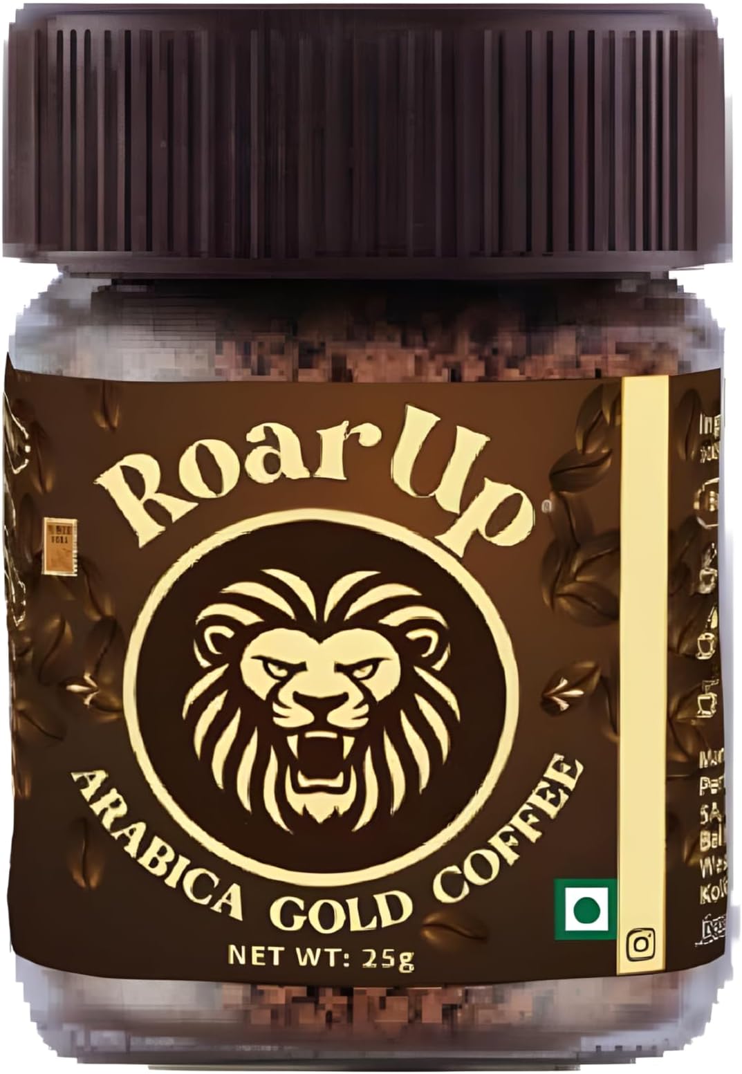 Instant Coffee | 100% Pure Freeze Dried Arabica | Unflavoured | Rich Aroma & Smooth Taste | Easy-to-Make Coffee Powder for Home, Office & Travel - 25gm