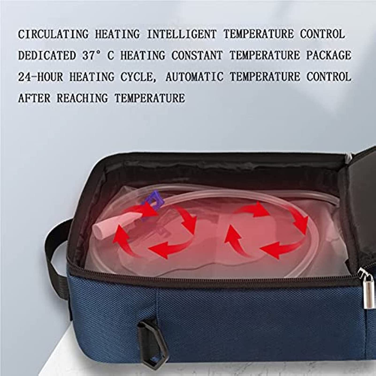 Amazon.co.jp: 37度腹膜透析液加熱バッグ、家庭用車用保育器用温液