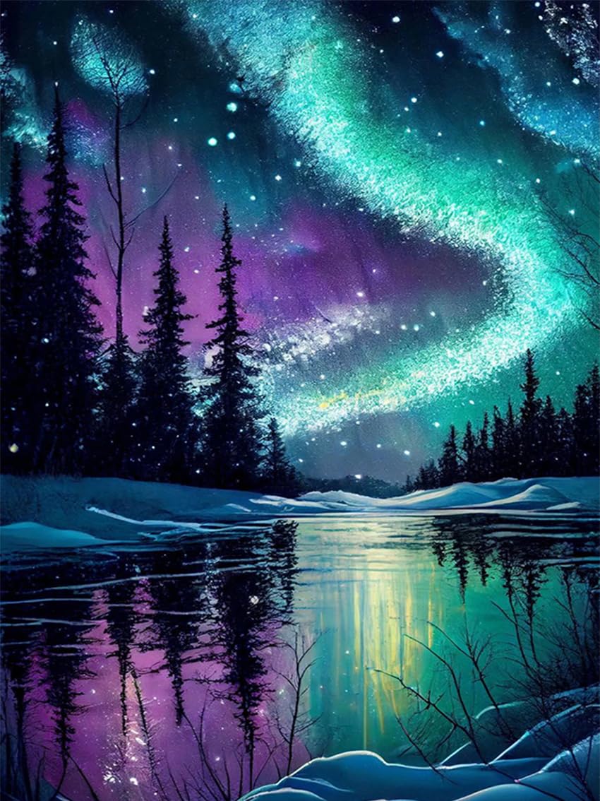 Mupmod Aurora Diamond Art Kits Adults