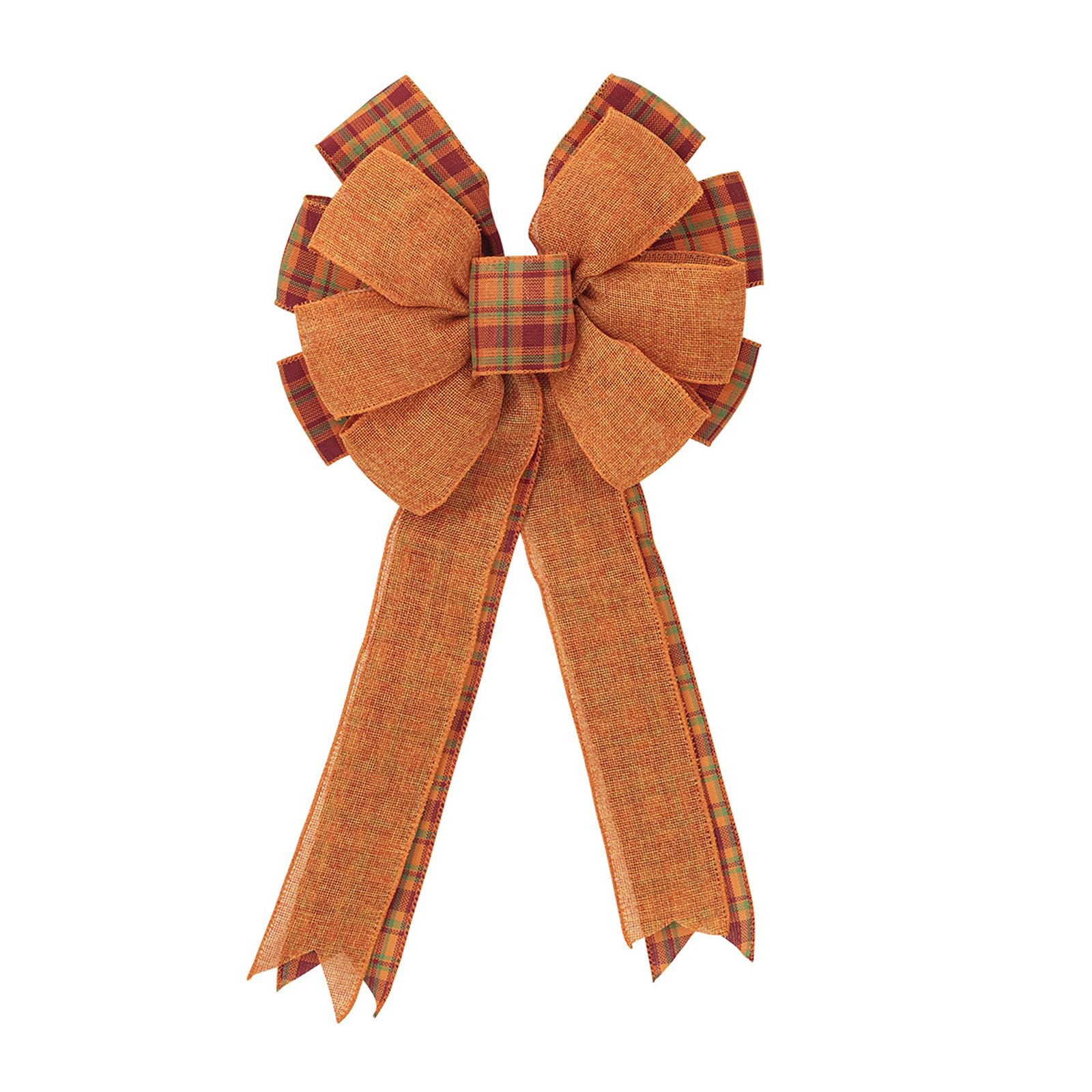 Elnwnnkc Bowknot for Door and Holiday Decoration Thanksgiving Hanging Accessory Festives Butterfly Knot Adorment Holiday Decorations