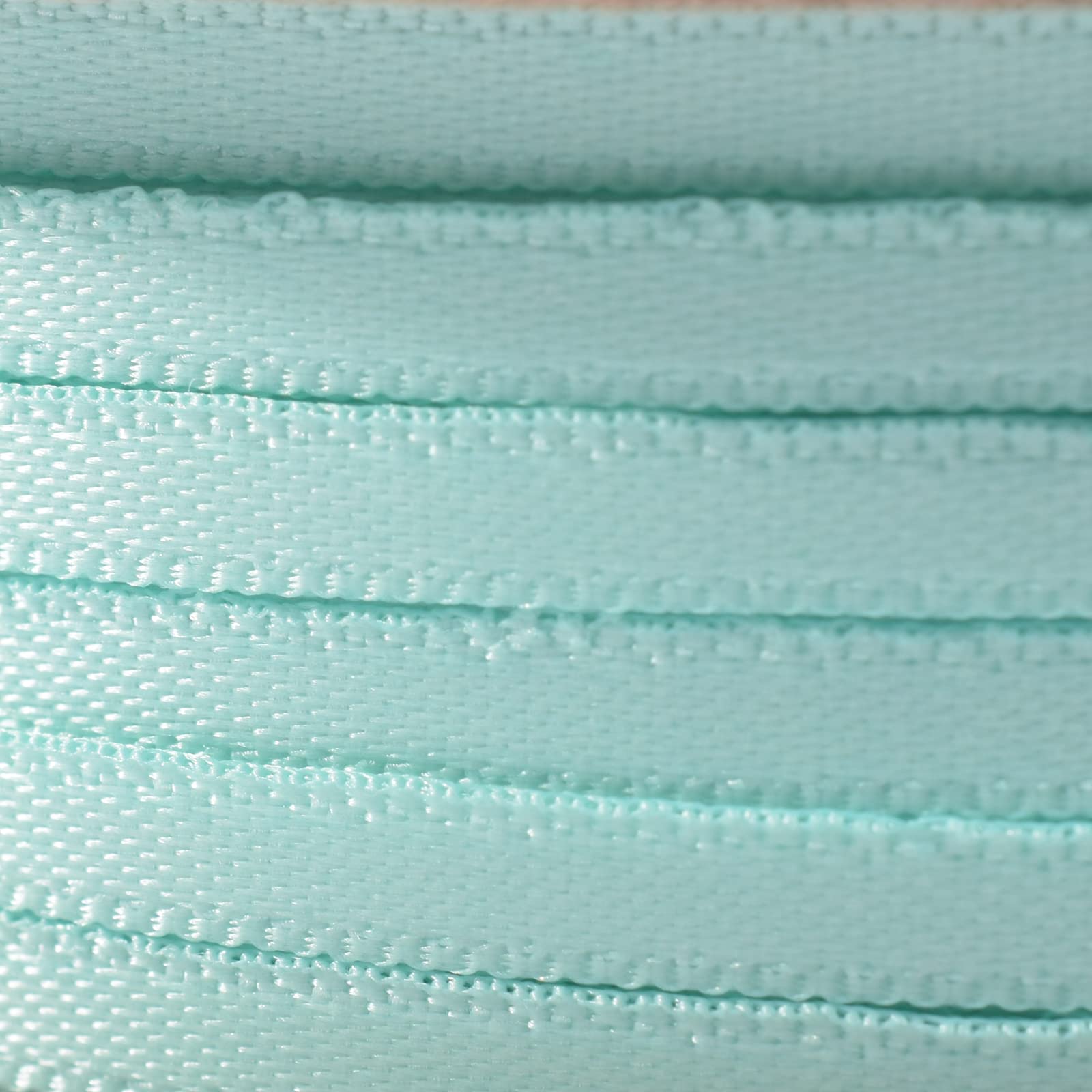 Ruban Satin Double Face Vaessen Creative 6mm X 100m - Bleu Clair Pour Couture Et Emballage Cadeaux