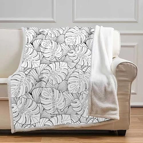 Miniatura 5 de Kitchen Art Wall Decor Cobijas Calientes para Invierno Brown Red Flannel Blanket Soft, Plush, Fluffy, for Bedroom Essentials Throw Size 47In x 59In