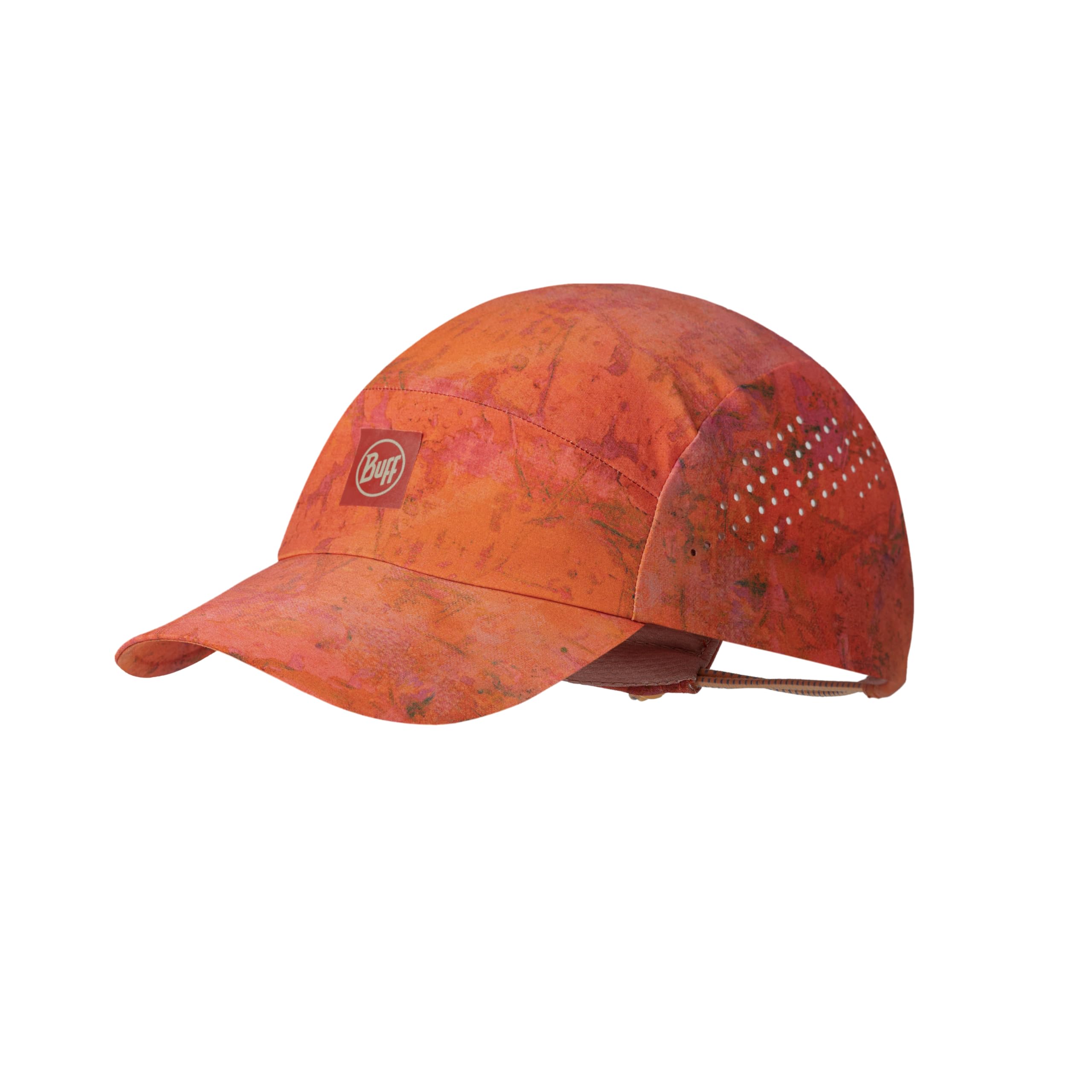 Buff®| Cap Pack Speed Man Women Adult Flexible, UPF50, Reflective Element, Comfortable, Stretchy, Running, Ventilation, Foldable, S/M, Red