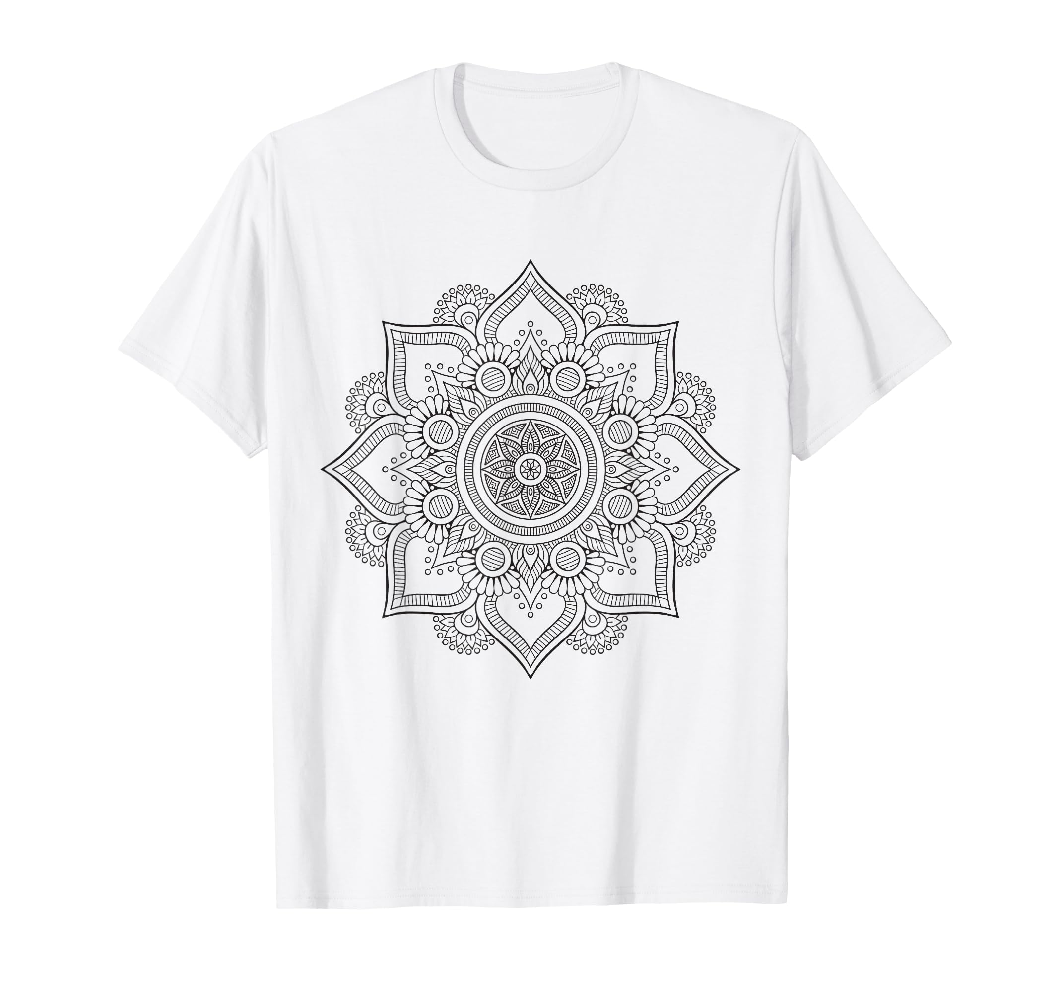 Mandala to Paint & Color in for Children T-Shirt