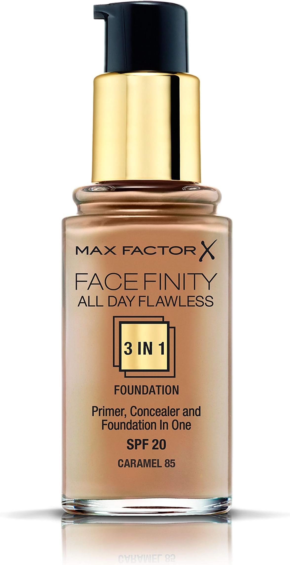 Max FactorFacefinity All Day Flawless, Liquid Foundation, 3in1, 090 Toffee, 30 ml