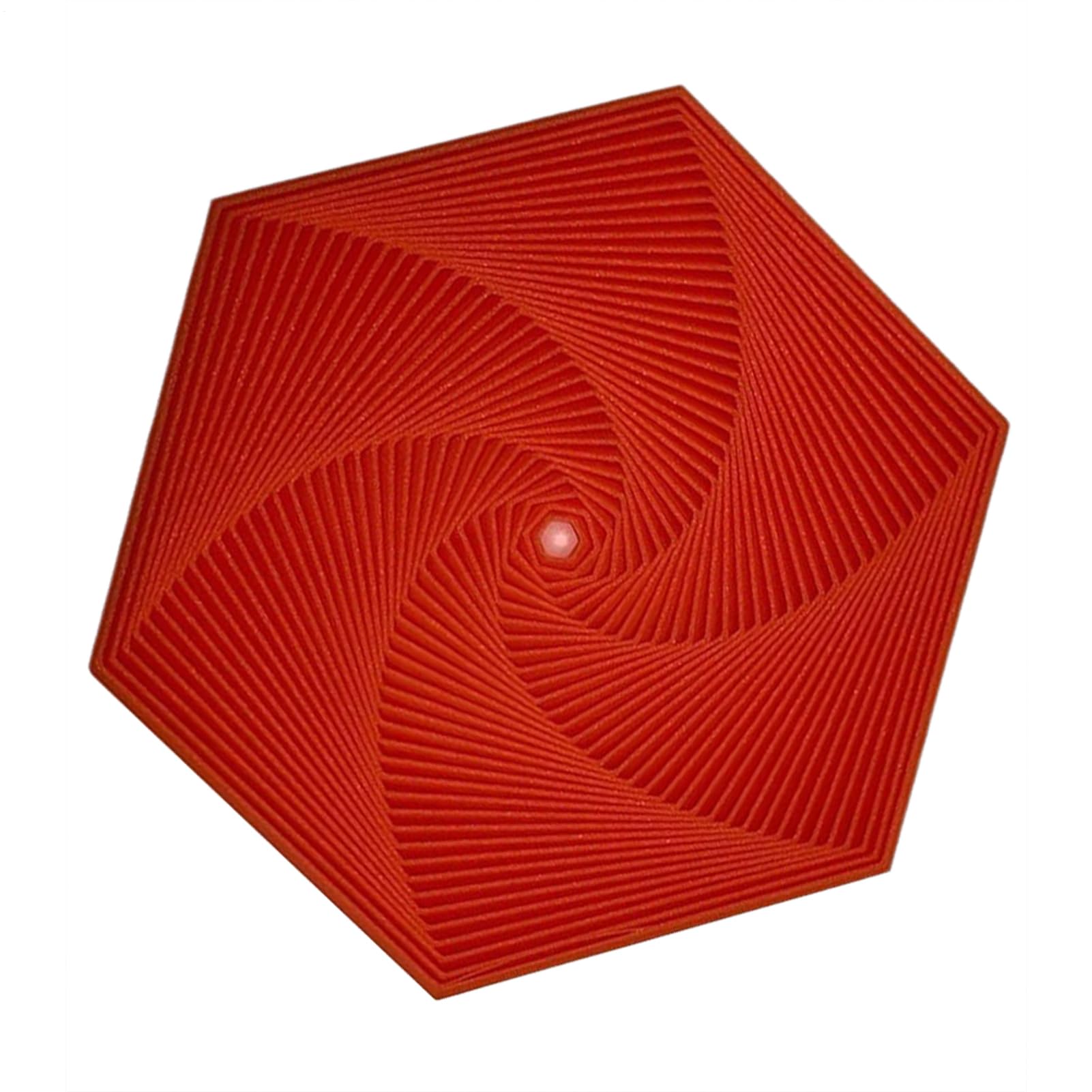 Fidget 3D - Anti-stress - Illusion optique - Hexagone Impression 3D magique stéréoscopique, pour jeux sensoriels lors de fêtes et de stress