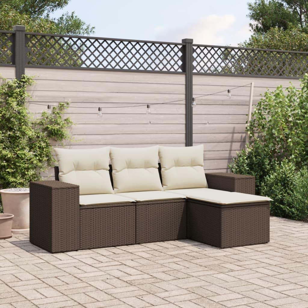 Salon de jardin modulable pour terrasse et moments en famille