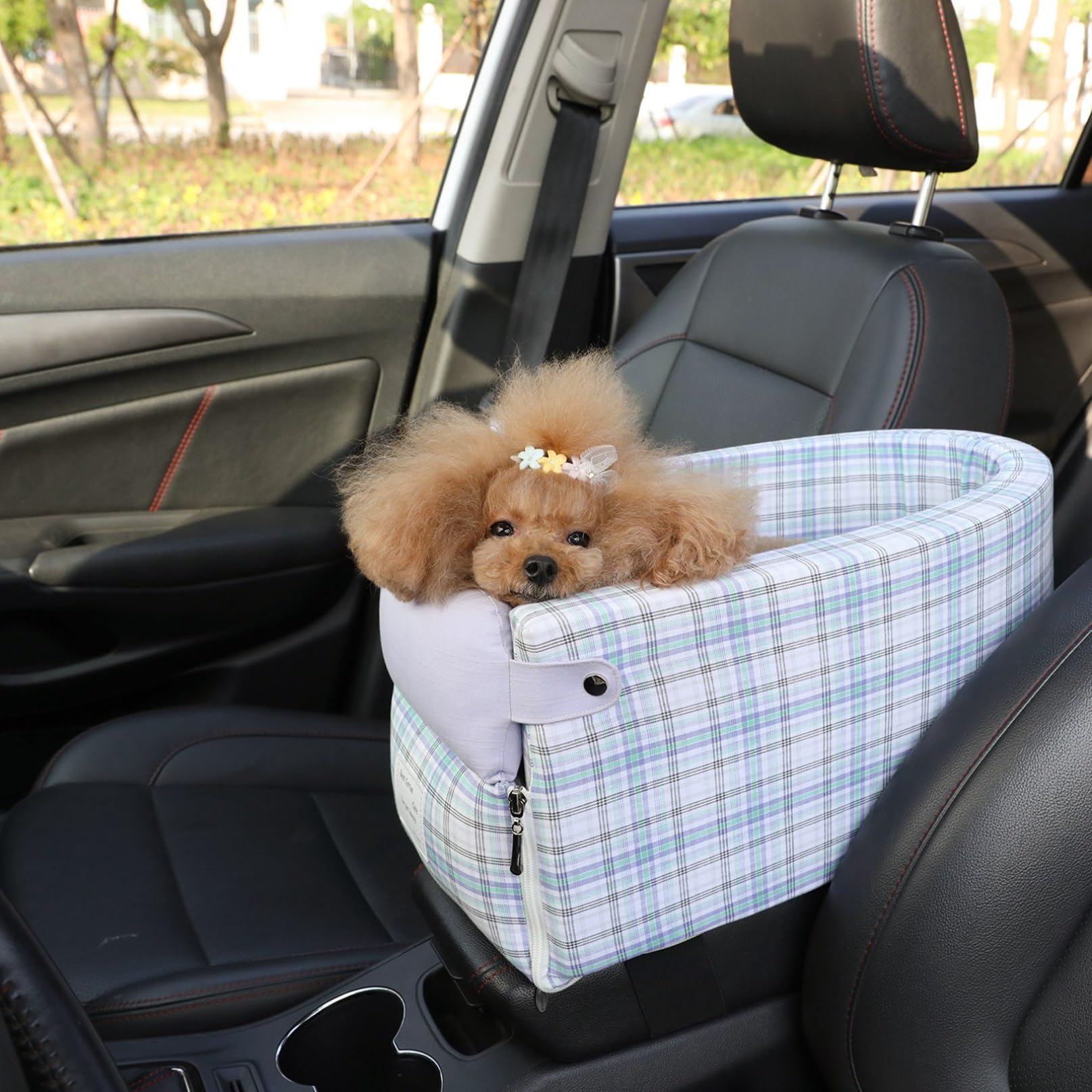 犬 猫用 ペットドライブボックス 座席シート 助手席 固定シートベルト Amazon.co.jp: 犬 猫用 ペットドライブボックス 座席シート 助手