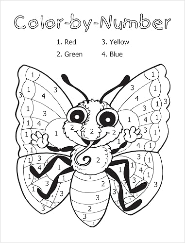 Miniatura 2 de ZOCO - Libros para colorear personalizados a granel (paquete de 300) - Todo sobre insectos con mariposa Belinda - Libro educativo para colorear y