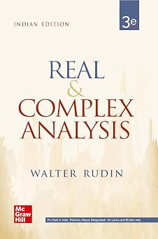 Real And Complex Analysis 3rd Edition