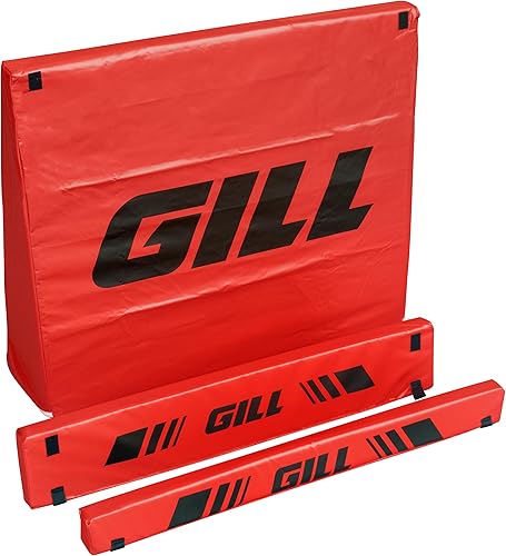 Miniatura 8 de Gill Athletics Barrera de entrenamiento de altura ajustable - PowerMax Versa - Equipo de pista y campo ajustable, obstáculos de velocidad y agilidad