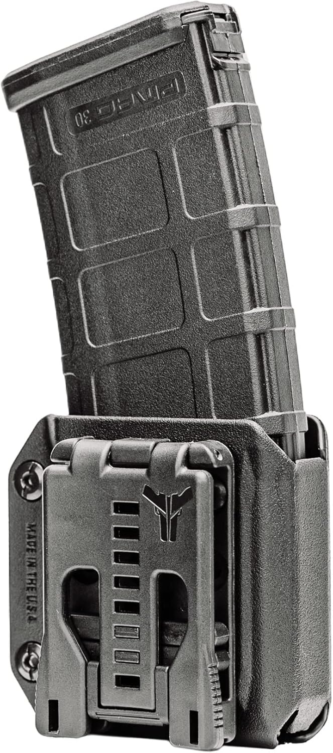 AR-15 / M4 / M16 Mag Pouch - 5.56mm Rifle Magazine Carrier with Tek-Lok Belt Attachment Clip by Blade-Tech - Image 2