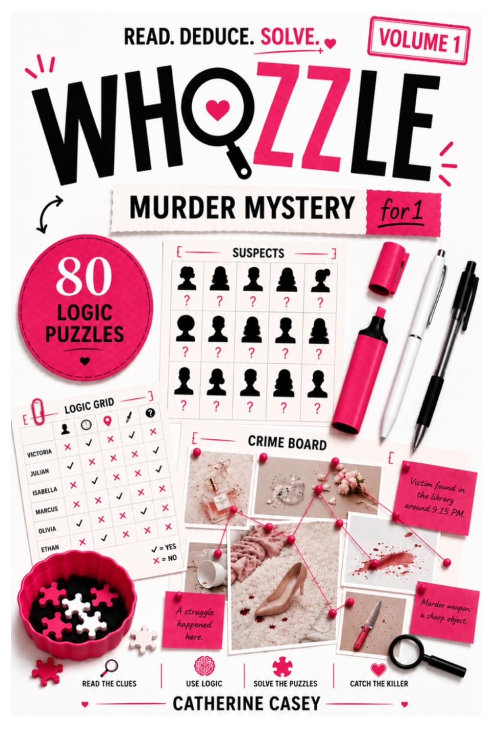 Whozzle Murder Mystery for 1