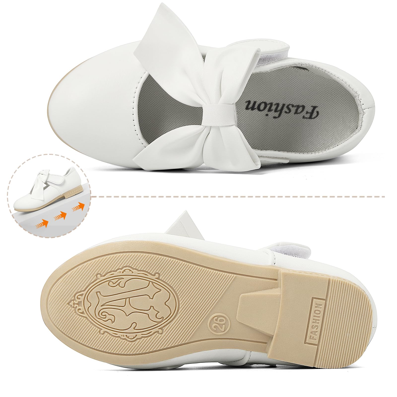 Zapatos Mary Jane para Niñas, Zapatos de Vestir de Princesa, Bailarina, Zapatos Planos de Ballet