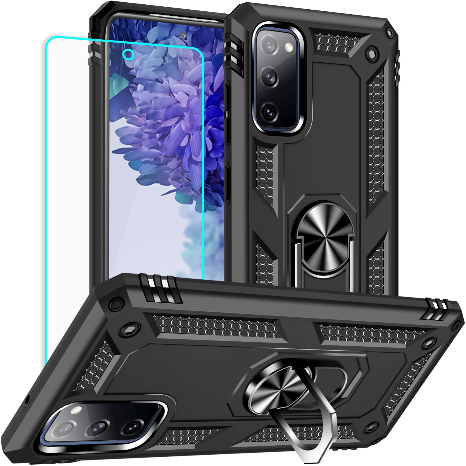 Coque Galaxy S20 FE 5G noire idéale pour les activités extérieures - 8