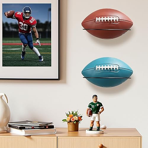 Miniatura 5 de 4 paquetes de soporte de pared para baloncesto, soporte de pared universal para bolas, adecuado para baloncesto, fútbol, voleibol, soporte de pelota