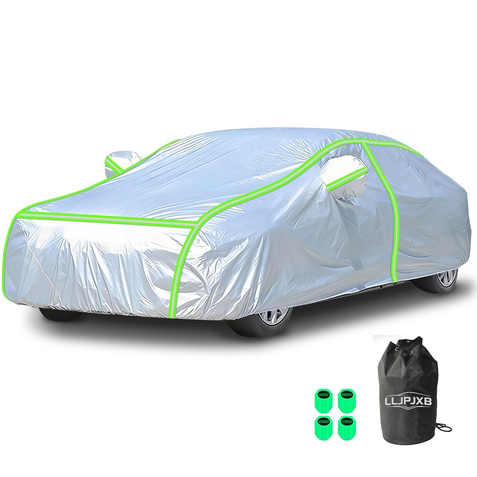 Funda Coche para Toyota Corolla Touring-Sport-2019-2022|Lona Oxford Coche con Cremallera/Reflectante|Resistente Exteriores|Impermeable,con protección Solar y Anti-excrementos de pájaros