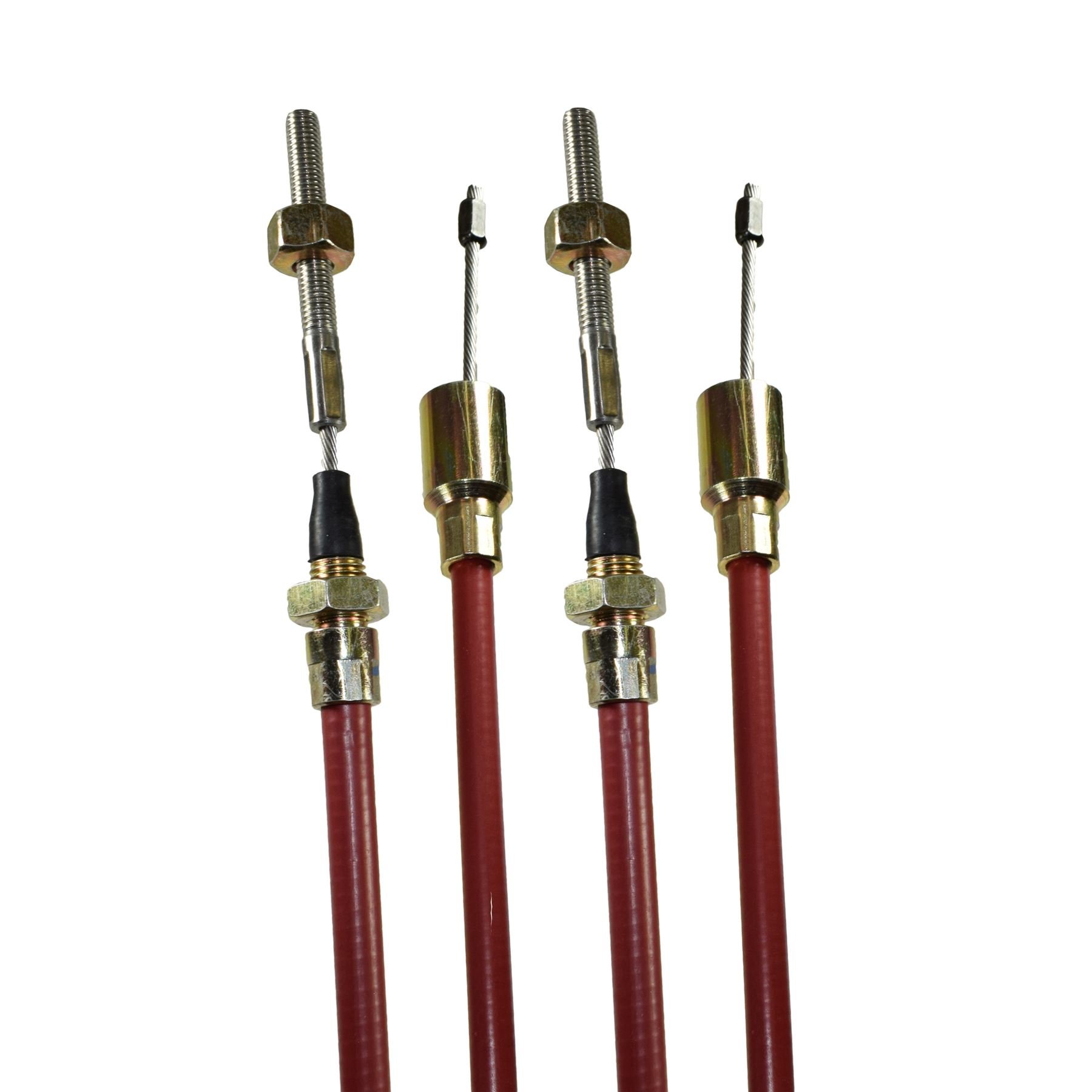 AB Tools 2 x Stainless Steel Trailer Brake Cable for Knott Axles Systems Outer Sheath 1230mm