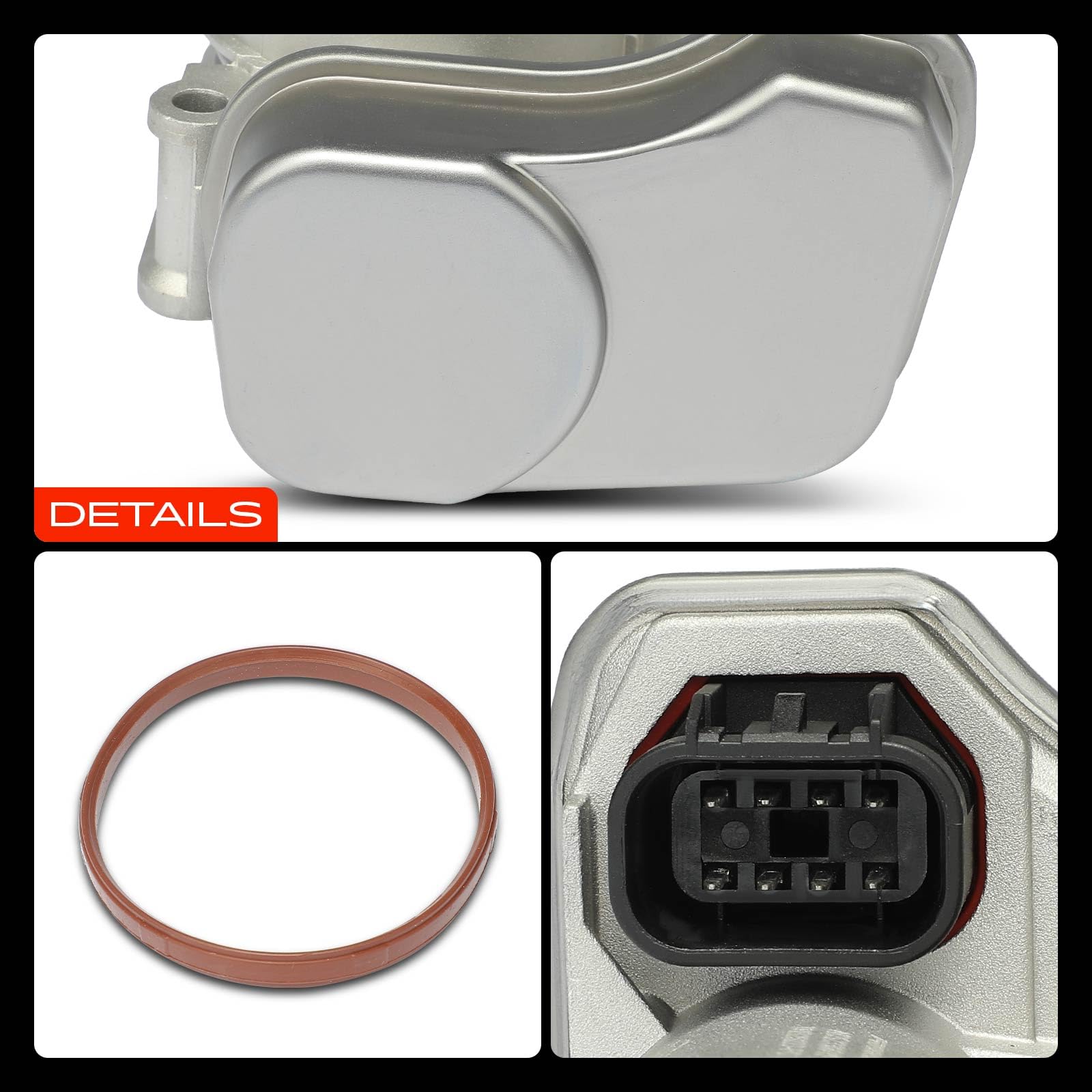 Frankberg Drosselklappenstutzen Kompatibel mit Signum Z03 2.2L 2003-2008 Vectra C Z02 2.2L 2003-2008 Vectra C Caravan Z02 2.2L 2003-2008 Zafira/Zafira Family B A05 Replace# 714439030