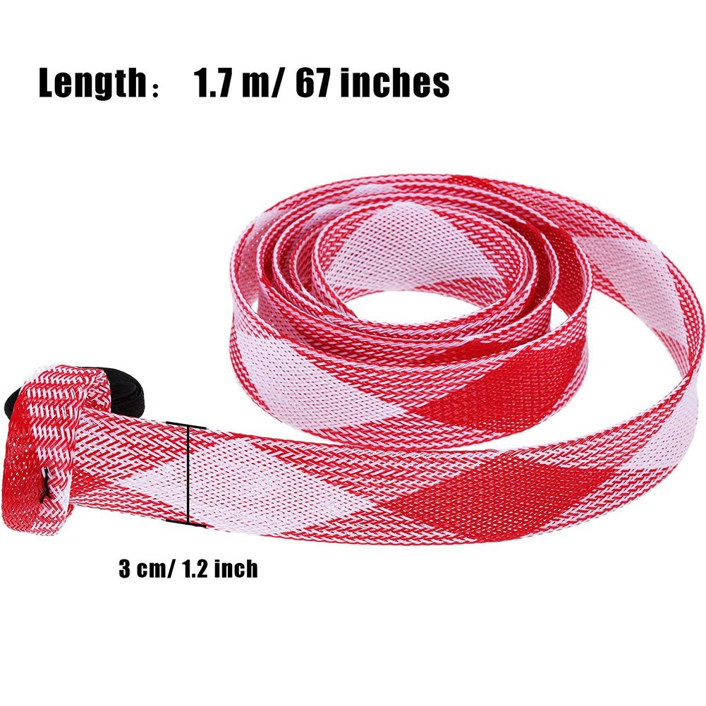 Hopowa Fishing Rod Cover, 8 Pieces Fishing Rod Cover 170 cm with Lanyard, Fishing Rod Protective Cover Fishing Accessories Tool - Image 4