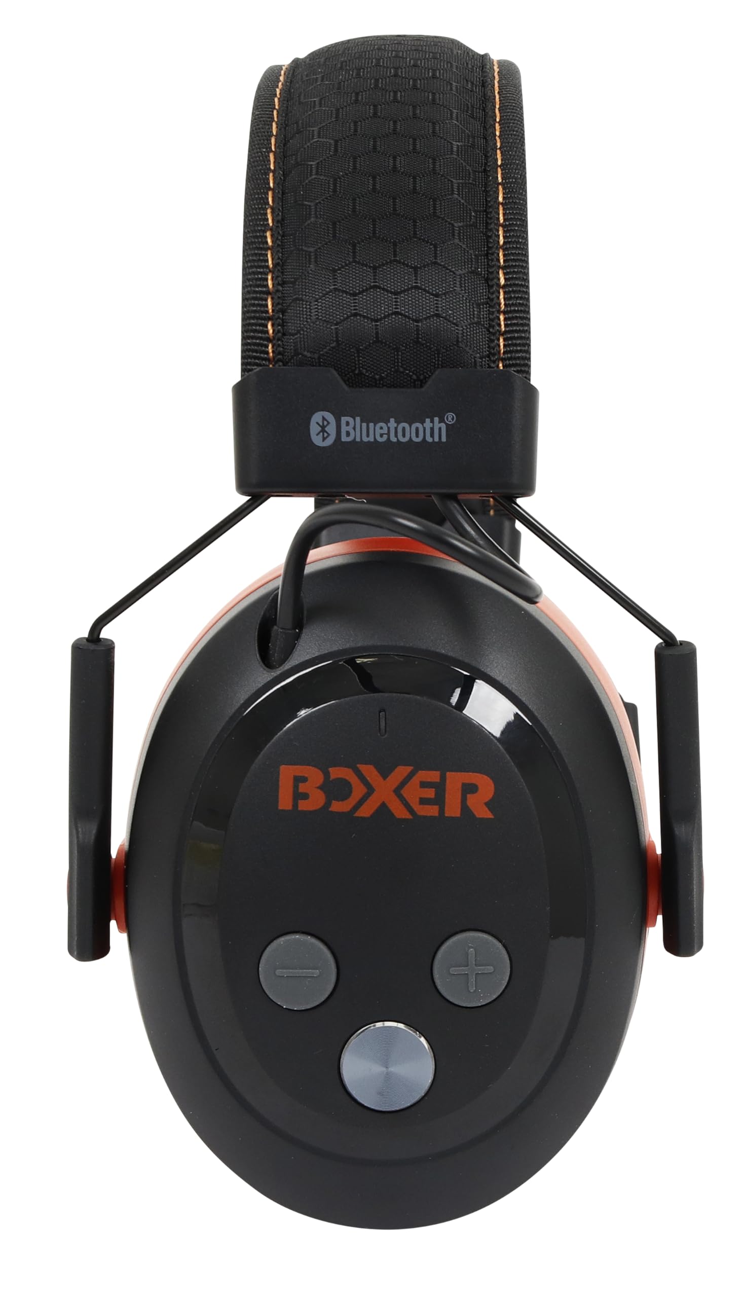 Boxer® Kapselgehörschutz mit Bluetooth 5.3 – SNR 31 dB Lärmdämmung – IPX4 – 18+ Std. Akku – leicht – USB-C – AUX-IN – EN352-1 Gehörschutz