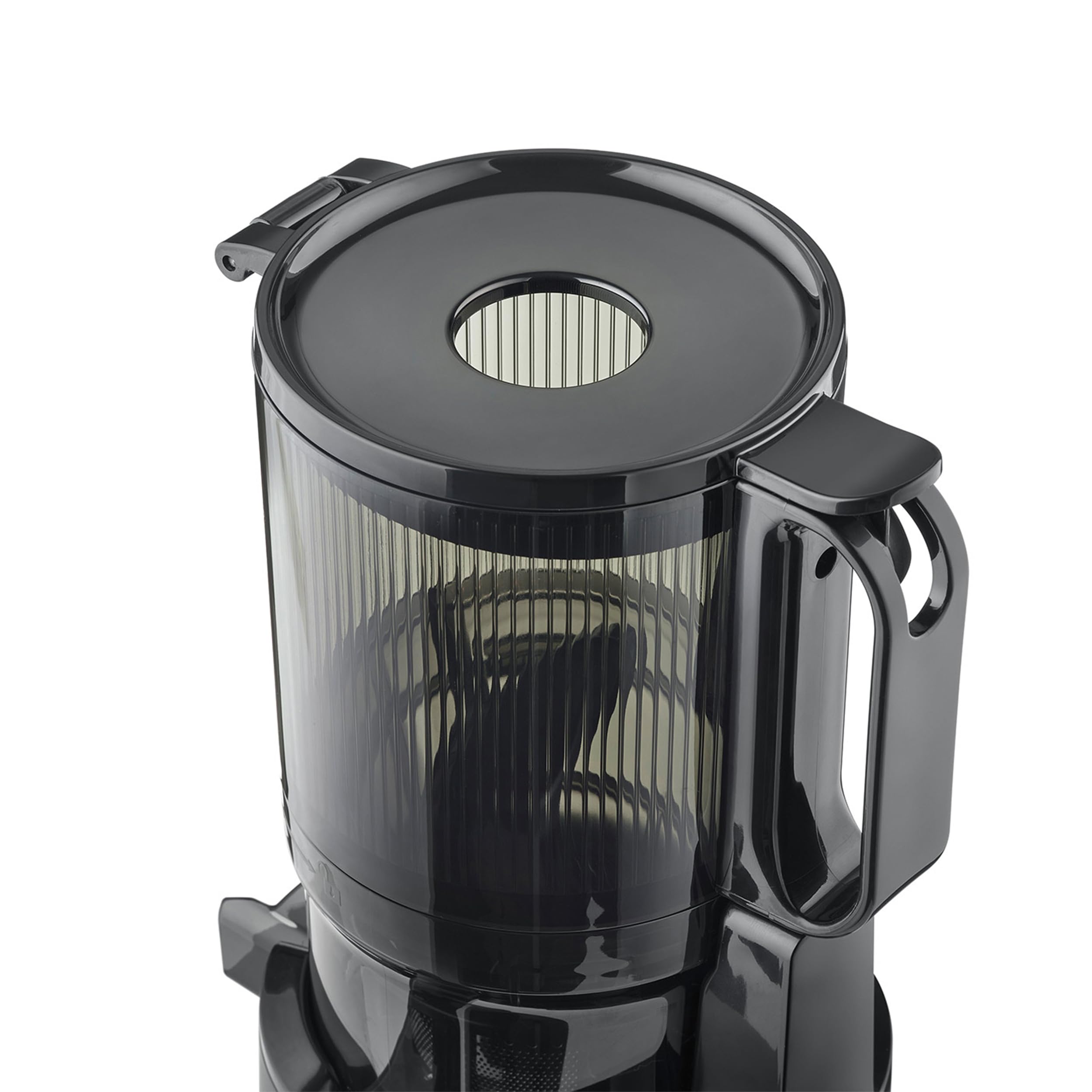 CASO Juice Fit Pro Slow Juicer, zwycięzca testu: test domu i ogrodu, niska liczba obrotów (40 obr./min), duży otwór do napełniania o średnicy 130 mm do całych owoców, czarny