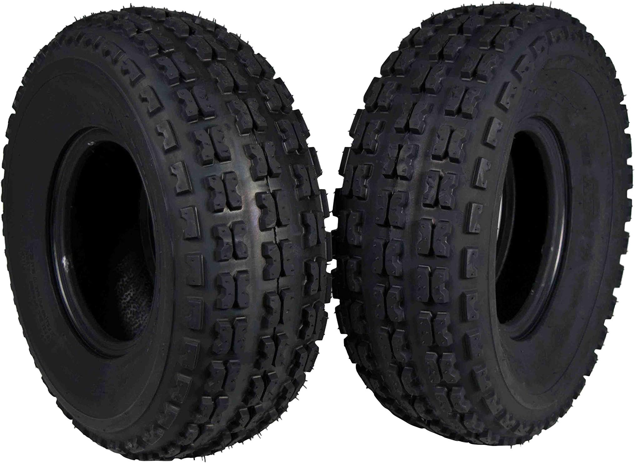 MASSFX19x7-8 Tire for Sport Quad All-Terrain (ATV), Utility-Task (UTV), and Side-by-Side (SxS) Vehicles - 4-Ply with 1/4" Tread Depth 19x7x8 (2 Pack)
