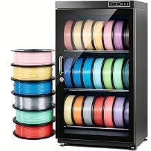3D Printer Filament Dehumidifier Dry Cabinet, Intelligent Humidity Control, Tempered Glass Sealed Door, Storage Box For PLA/ABS/PETG/TPU Filament70L