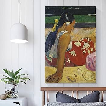 Amazon.co.jp: タヒチの女性 ポール・ゴーギャン バスルーム