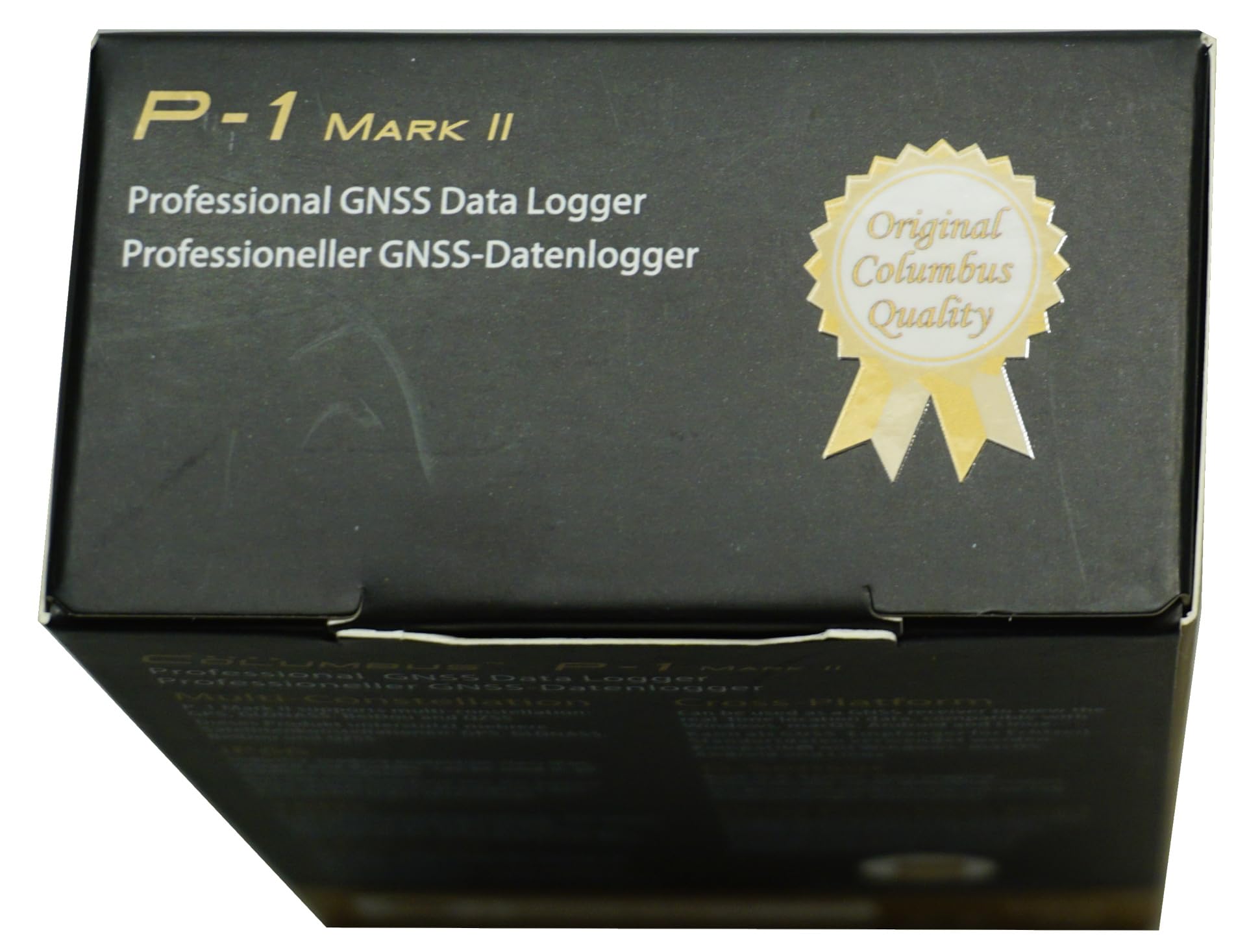 GNSS & GPS Daten-Logger Columbus P-1 Mark II mit PC Software für Windows & macOS