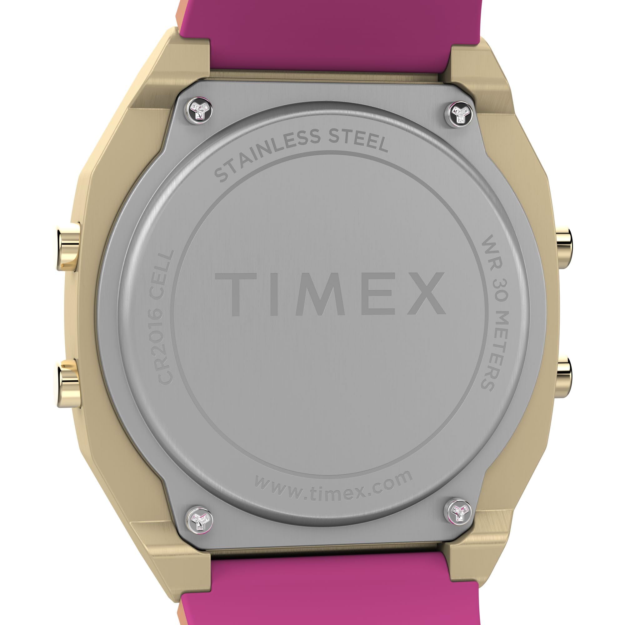 Timex Unisex-Armbanduhr aus T80-Stahl, 36 mm
