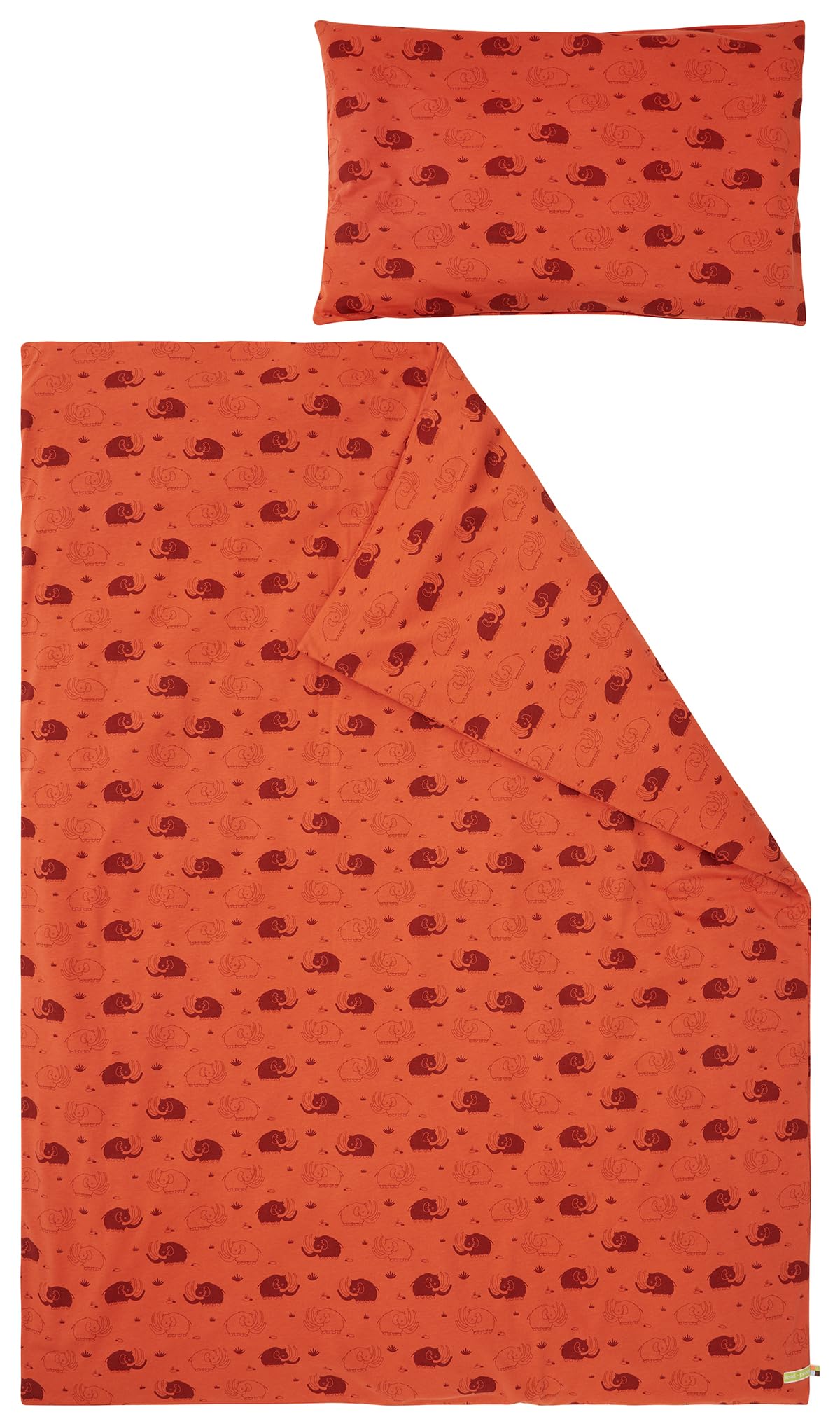 Kinder Jersey Bettwäsche-Set aus Bio Baumwolle 100 x 135cm, Kissen 40 x 60cm, GOTS zertifiziert