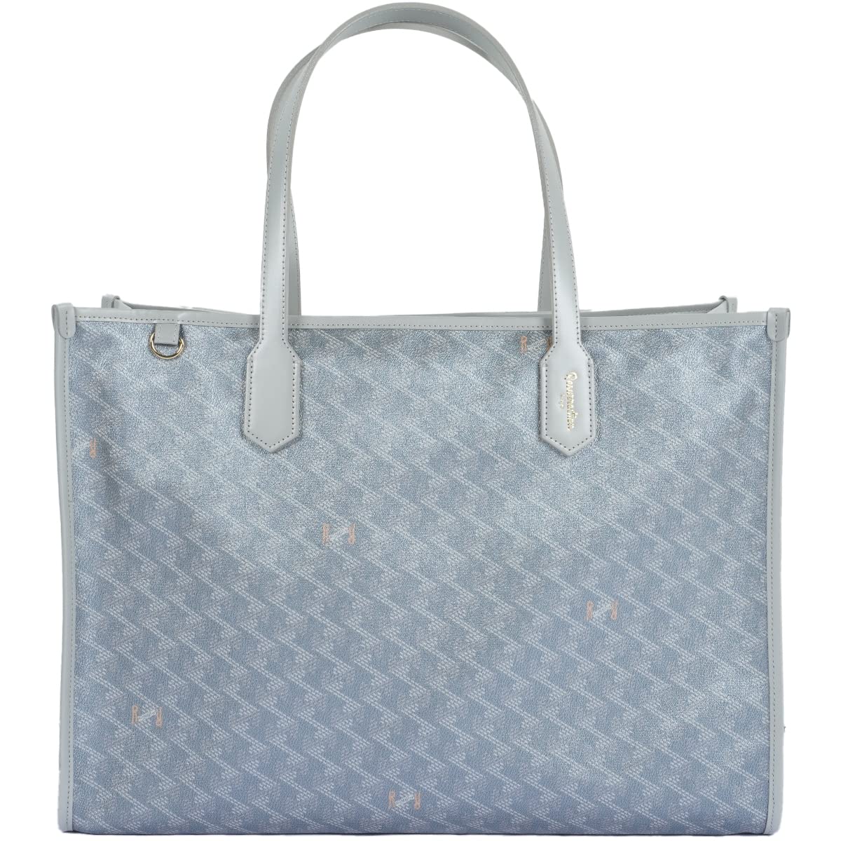 ダブル/ミストブルー レザレクション 大型トートバッグ