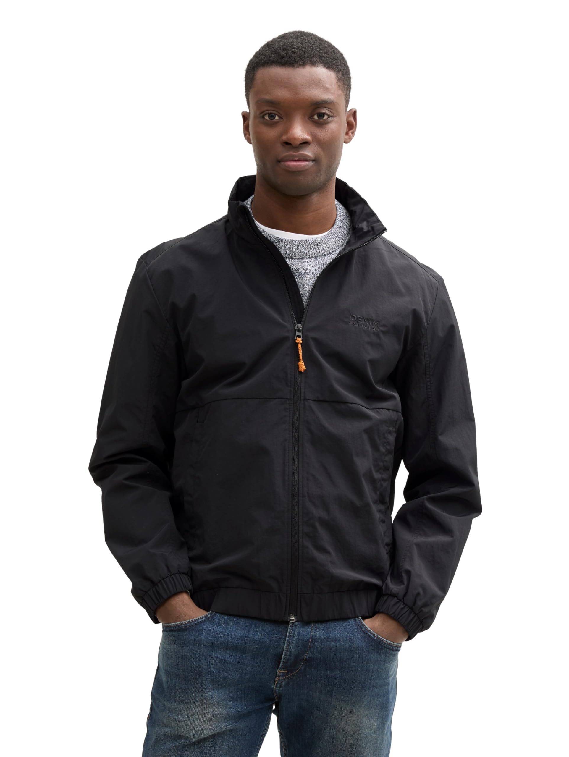 TOM TAILOR Denim Men's Jacket, 29999 - Black, XXL