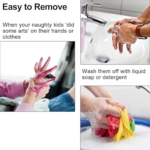 Miniatura 6 de Browill - Rotuladores magnéticos de borrado en seco, punta fina, marcadores de pizarra blanca de olor suave para niños y colegio, trabajo en pizarra