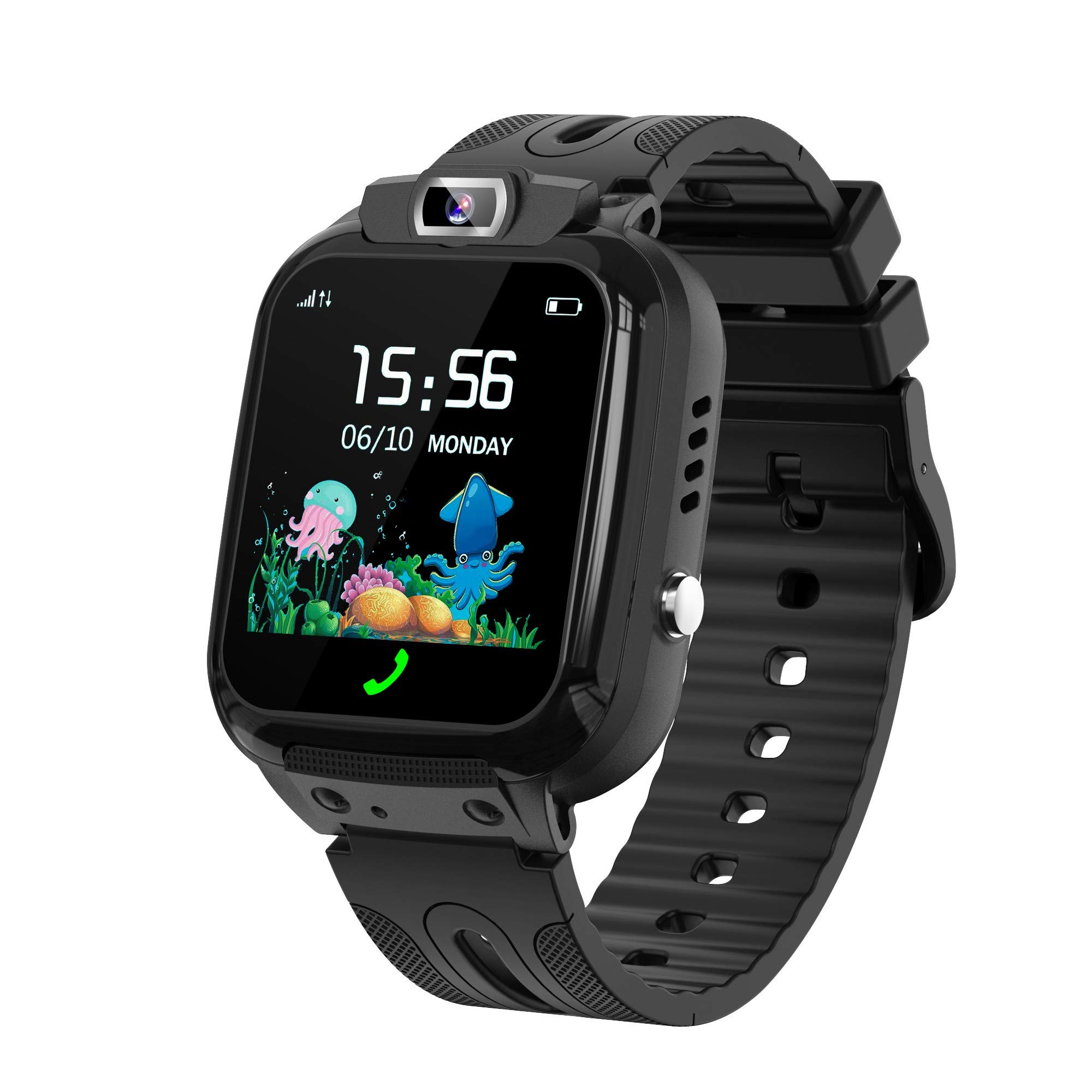 Montre Connectée Enfant Garçon Fille, Montre Enfant avec Téléphone