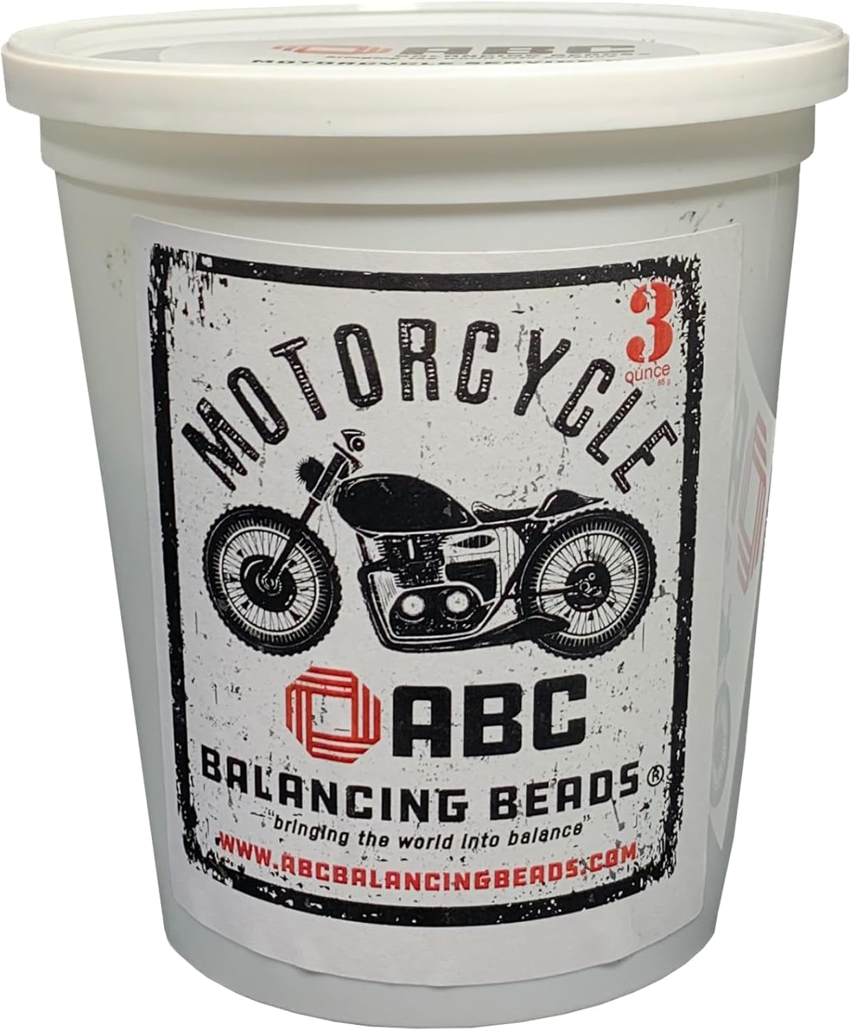 ABC Motorcycle & ATV Tire Balancing Beads Kit | 12 Pack of 3oz Beads | Includes Valve Cores & Caps | Reduces Tire Wear & Vibration