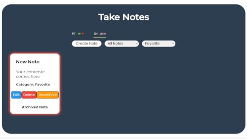 TakeNotes – vue 3