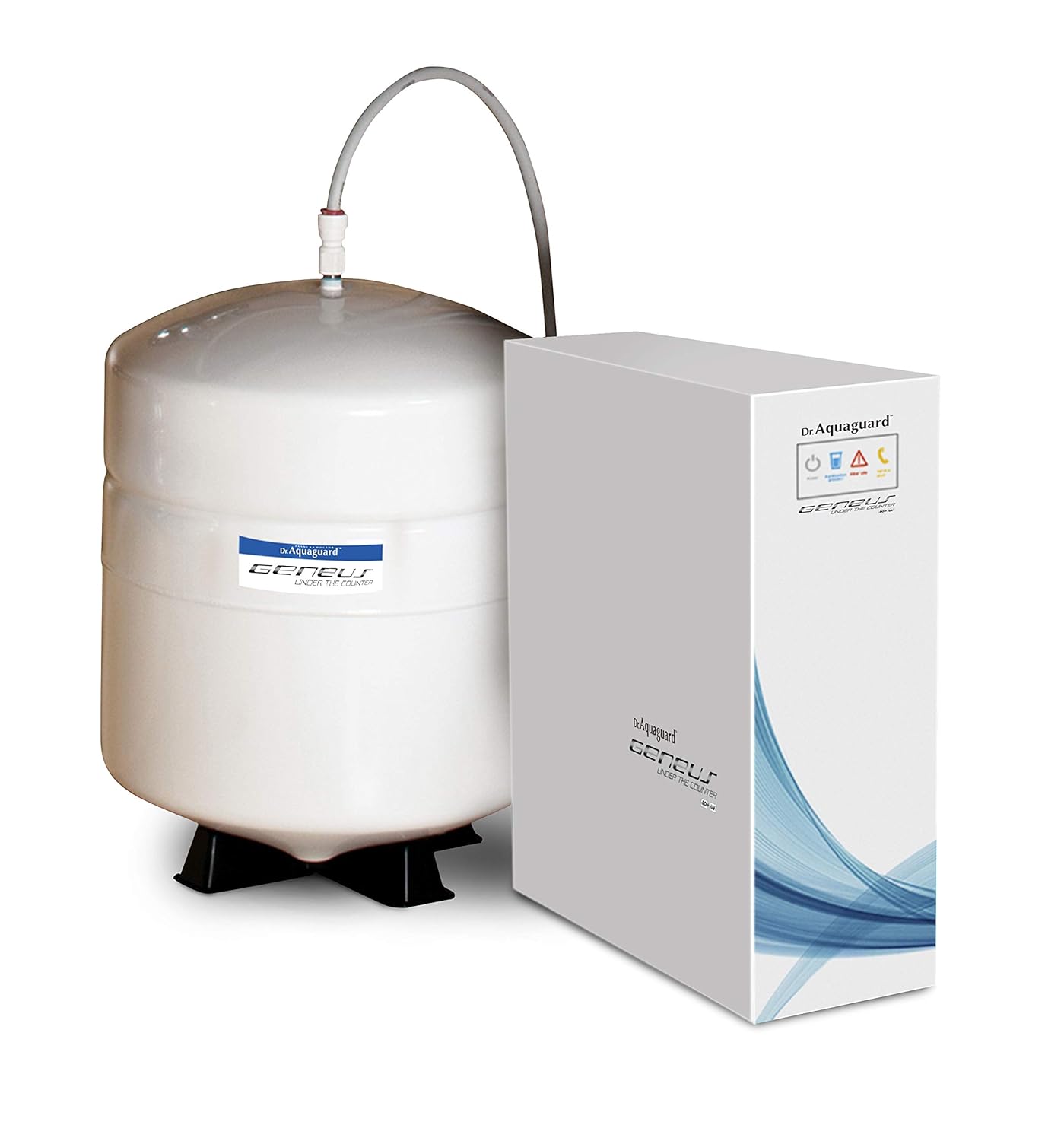Dr. Aquaguard Geneus UTC RO + UV Water Purifier with Copper Maxx, White