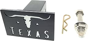 Metal Trailer Hitch Cover AMG University Of Texas Longhorns Hitch Cover - View #4